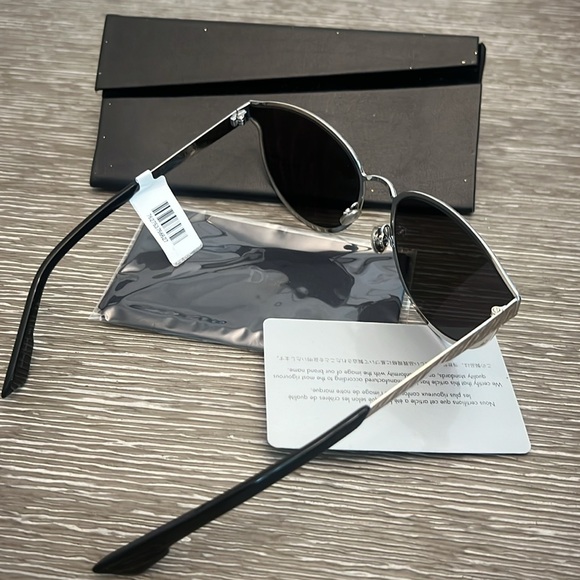 CHRISTIAN DIOR SYMMETRIC PINK MARBLE EFFECT SUNGLASSES - Picture 4 of 9